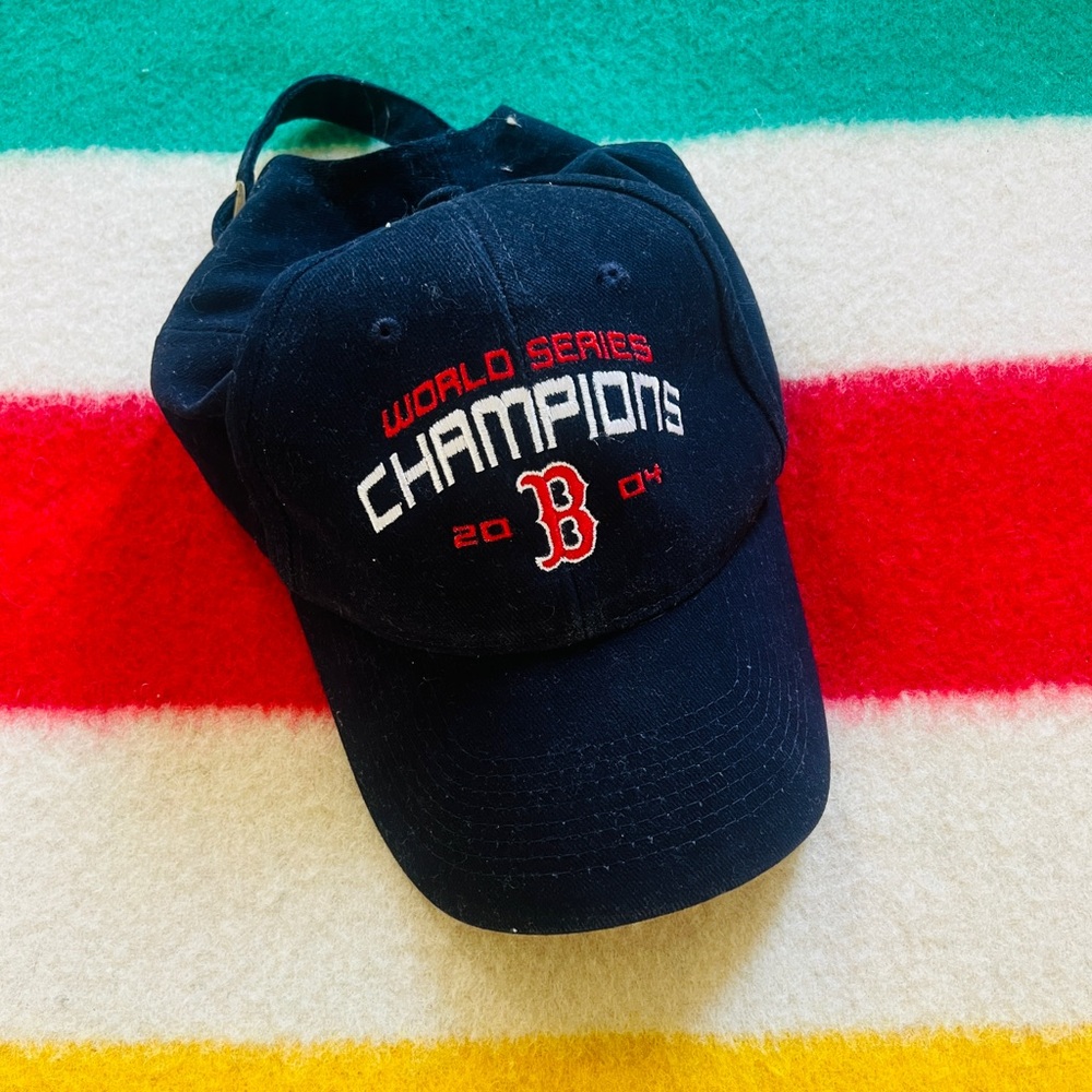 Vintage Red Sox World Series Champions Cap